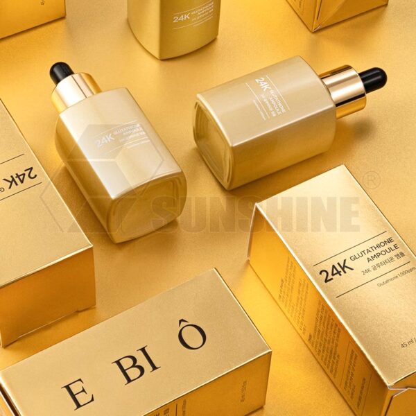 Custom Cosmetic Box Luxury Skincare Packaging Paper Box with Logo Printing - Image 5