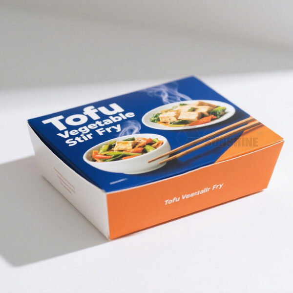 Custom Printed Frozen Food Paper Box Recyclable Packaging for Supermarket - Image 3