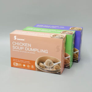 Custom Printed Frozen Food Paper Box Recyclable Packaging for Supermarket
