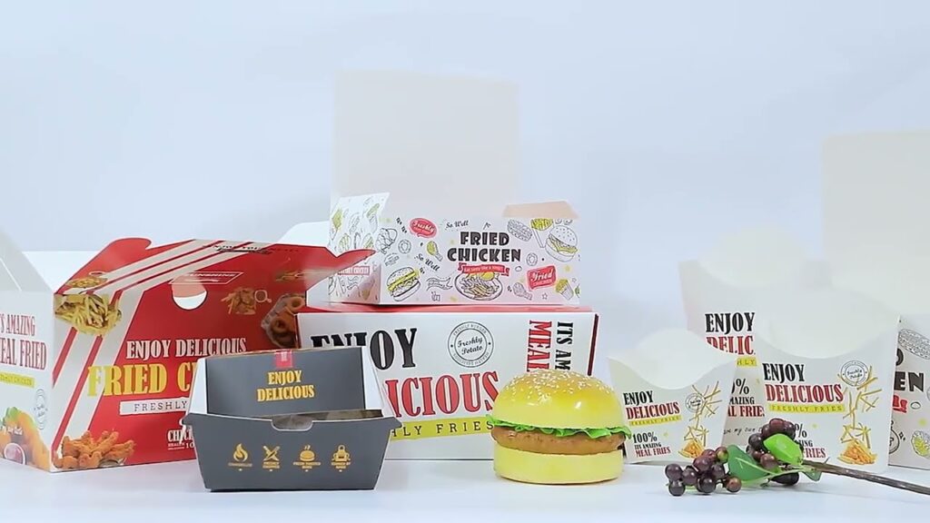 Food box packaging