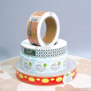 Eco Friendly Labels and Stickers Recyclable Paper Custom Logo Printed Stickers