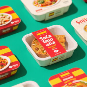 Eco Friendly Paper Sleeve Recyclable Kraft Food Sleeve Custom Printed Logo