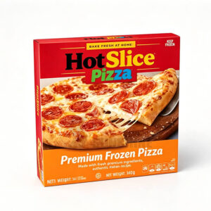 Reverse Tuck End Frozen Pizza Packaging Box Custom Printed Supplier Wholesale