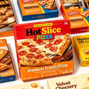Frozen Pizza Box Custom Printed Food Packaging Carton Supplier China