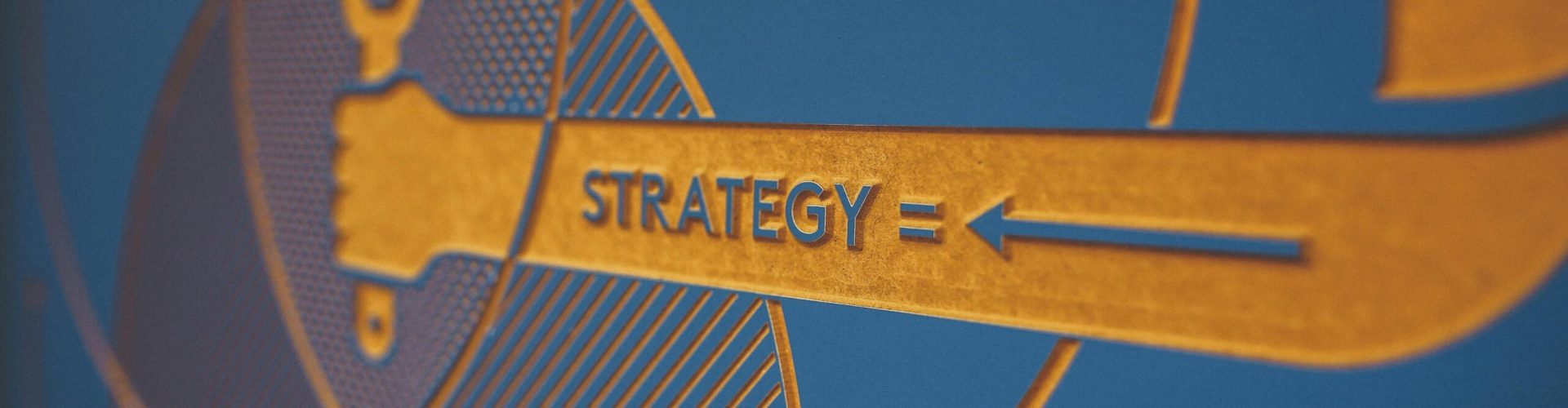 Colorful business infographic highlighting strategy and information concepts.